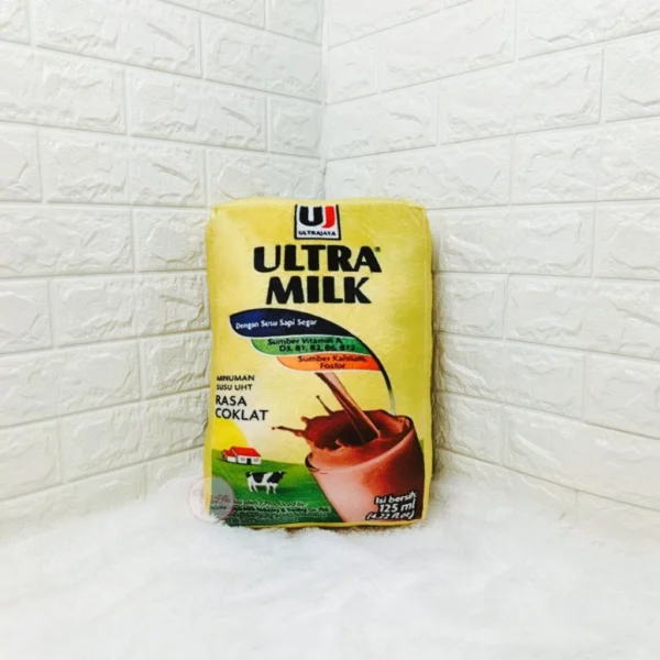 Bantal Custom Desain Susu Ultra Milk