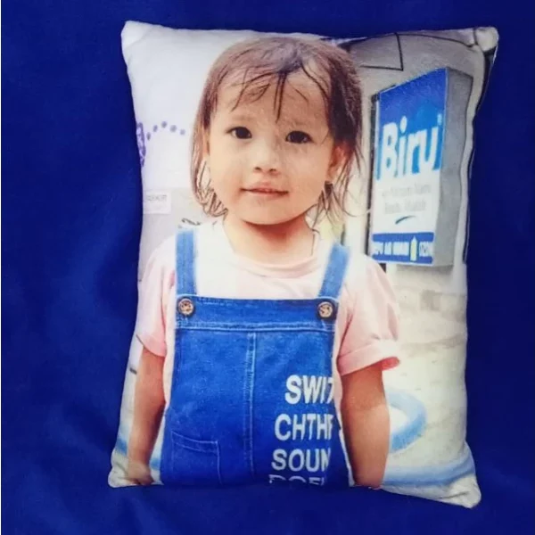 Bantal Foto Custom Ukuran 20x30 Full Foto