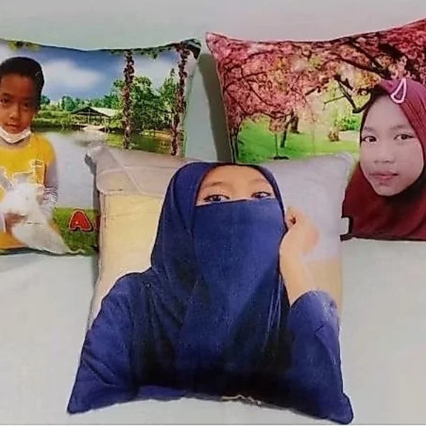 Bantal Foto Custom Ukuran 40x40 Full Foto